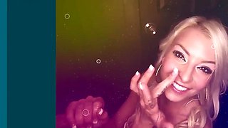 GLORYHOLE SECRETS - Sami Parker Swallows Thick Loads in Sloppy Gloryhole Debut: Porn