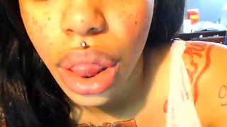 Big-Titted, Big-Bottomed Black Beauty on Cam HD