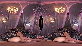 Attractive asian teen beauty crazy VR sex clip