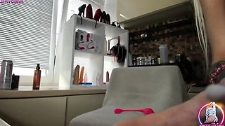 Beautiful Sonya having a horny solo toy masturbation