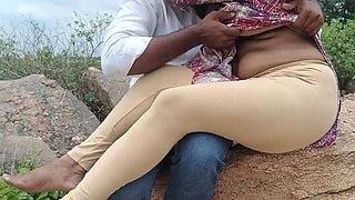 Indian College Students Outdoor Blowjob Roleplay with Inba and Laxi Ammu