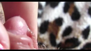 Mrs Cool Pussy Huge Clit Orgasm Close Up Homemade Video