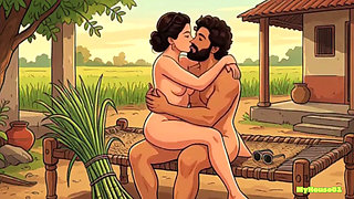 Dr Srivalli Bhabi Comes House of Pushpa Bhai and Outdoor Sex Cartoon India