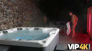 Vip4k. they used the pool as they satiated