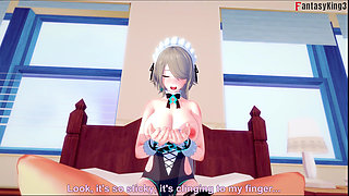 rita rossweisse sexy maid POV fucked - Honkai Impact