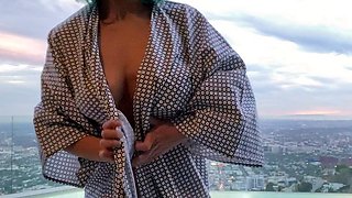 Brunette Solo Webcam Masturbation