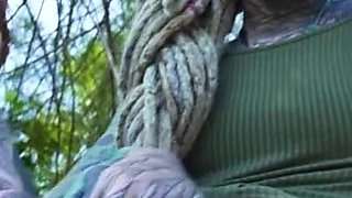 Public Solo Anal - Massive Gape, Prolapse, Squirt on Motor Scooter
