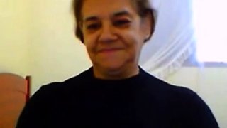 Big-Titted Granny Slut on Webcam