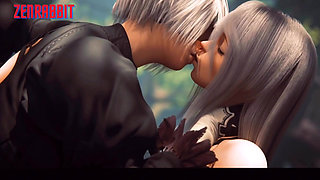 Female Characters' Fuck Anthology in Nier Automata Uncensored 3D Hentai 2026