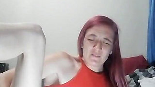 Horny Slut Ami Fucks Her Pussy Late at Night