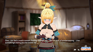 Flee, My Elven Ninja! 3D Gameplay Part 2 - Lizet's Training and Exploration Begins