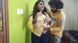 Step sister hot romance Shirt and jeans removal hot boobs suck and nipple lick under wear only hot, Vaishnavy and sharun Raj hot