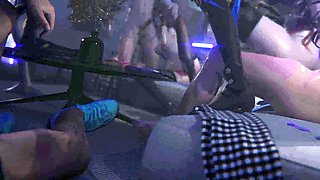 Night Party 4K HENTAI Gangbang - 3D Group Sex 2024