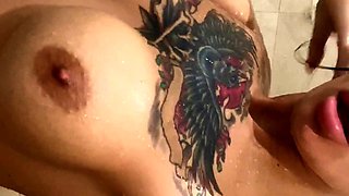 Leann amateur beautiful brunette with big boobs