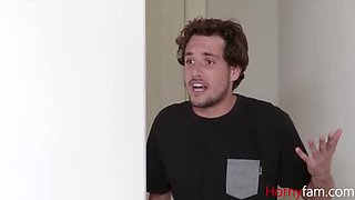Busty Stepmom Crystal Rush Fucked By Stepson While Reading - Taboo Affair