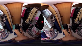 Japanese Housewife's Virtual POV Fantasy Sparks Erotic Desire