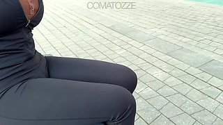 Student Girl Falls for Wild Passion in Public Heat