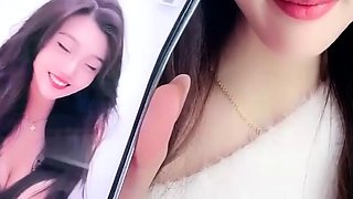 Japanese babe in schoolgirl uniform masturbates