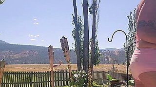 Montana nudie gardening