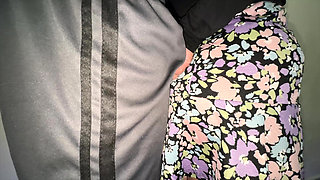 You Can See It When She Strokes the Stranger's Penis