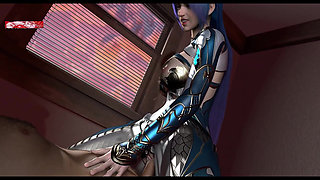 Beauty Neural Goddess in Thicc Form - 3D Animation Hentai