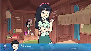 Rick and morty, rpg, camping game