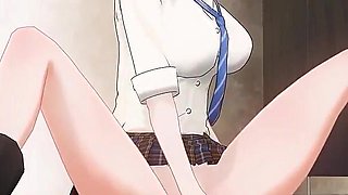 Student Uses Her Vibrator in Public Toilet