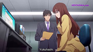 Ejaculation, in japanese, anime fuck