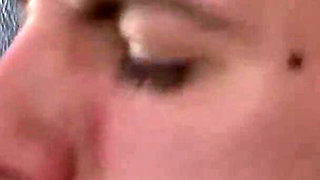 Stepsister spit on my cock - Candy Chang fucked by Sam Bourne