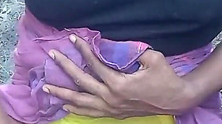 Squeezing My Boobs Twisting My Nipples Peeing Outdoors