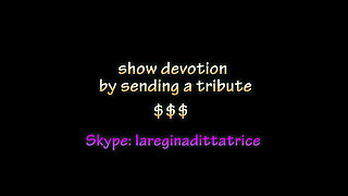 Submissive Man Pushed to Lick Foot