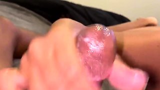 Blonde amateur girlfriend enjoys a big cock