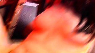 Big Titty Brunette Babes in Hardcore Anal Fun