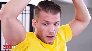 Cool Sally DAngelo and Codey Steele at backshots scene