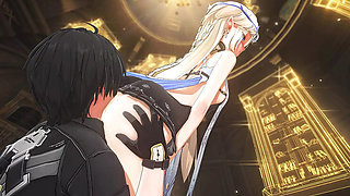 Cartethyia Intense 3D Hentai Fuck - Skinny Slender Girl Rough Hardcore Sex Session & Creampie