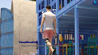 Matrix Hearts Blue Otter Games - Part 21 Hot Swimsuit And Sexy Body By LoveSkySan69