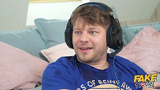 Fake hostel - cum and climax squirt pranks turn into an ass-fuck cum inside enjoy story for short hair stunner