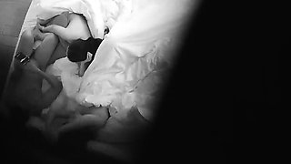 Amateur latin caught by hidden cam