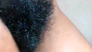 Hairy Webcam Girl from Brazil
