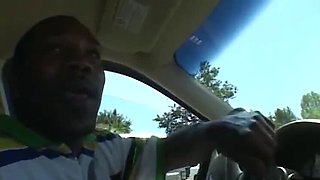 Brunette Brooke Scott Sucks and Fucks a Huge Black Cock