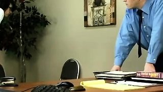 Curvy ass brunette spanked banged facialized