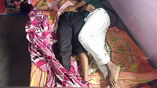 Stepbrother and Stepsister in the One Bed