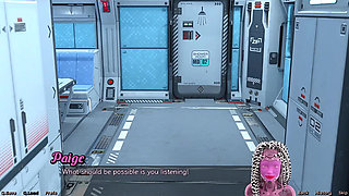 Stranded in Space - Red Haired Step Sister in the Shower