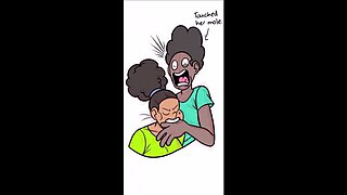 Wappah's Stacy-Ann: Ebony BBW with Big Tits and BBC in Hentai Animation