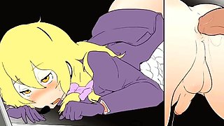 Hentai scrubing a cock in sixtynine