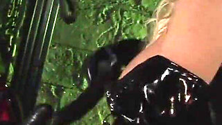 Sex slave w/ cock ring is denied pussy