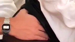 Lisa Touched by Bad Boss, She Dont Want Lose the Job