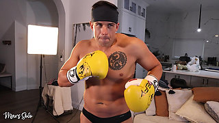 Boxing Match: Sam Stout Vs Mars Solo - Belly Punching, Mixed Boxing, Female Boxing, POV Boxing, Mixed Fighting, Female Fighting,