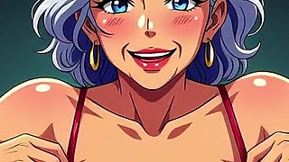 Cartoon Granny Animation Tits