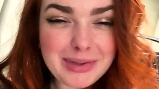 Amateur striptease and Solo masturbation